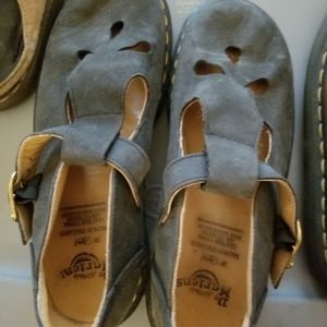 Dr Martens- suede Mary Janes